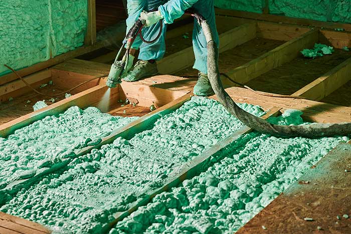 blow-in insulation installation process
