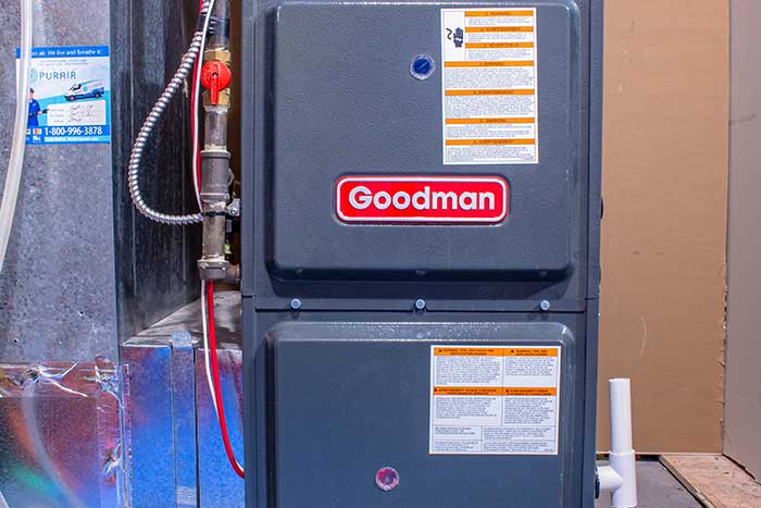 Installed furnace system