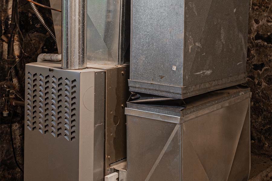 Old air handler needing repair work